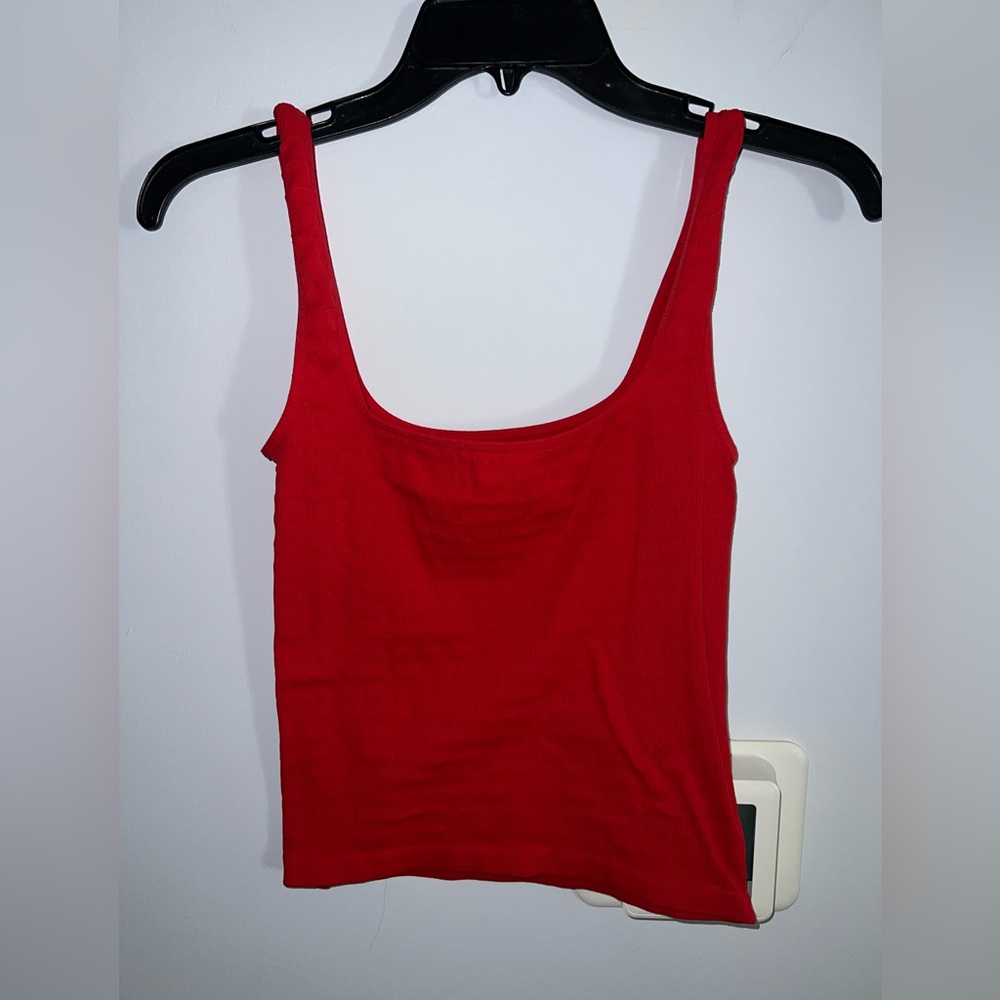 Free People Seamless Ribbed Squareneck Tank